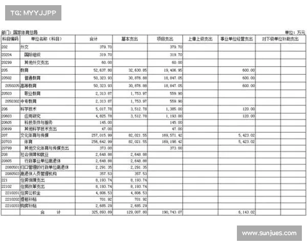 体育赛事的收入与成本